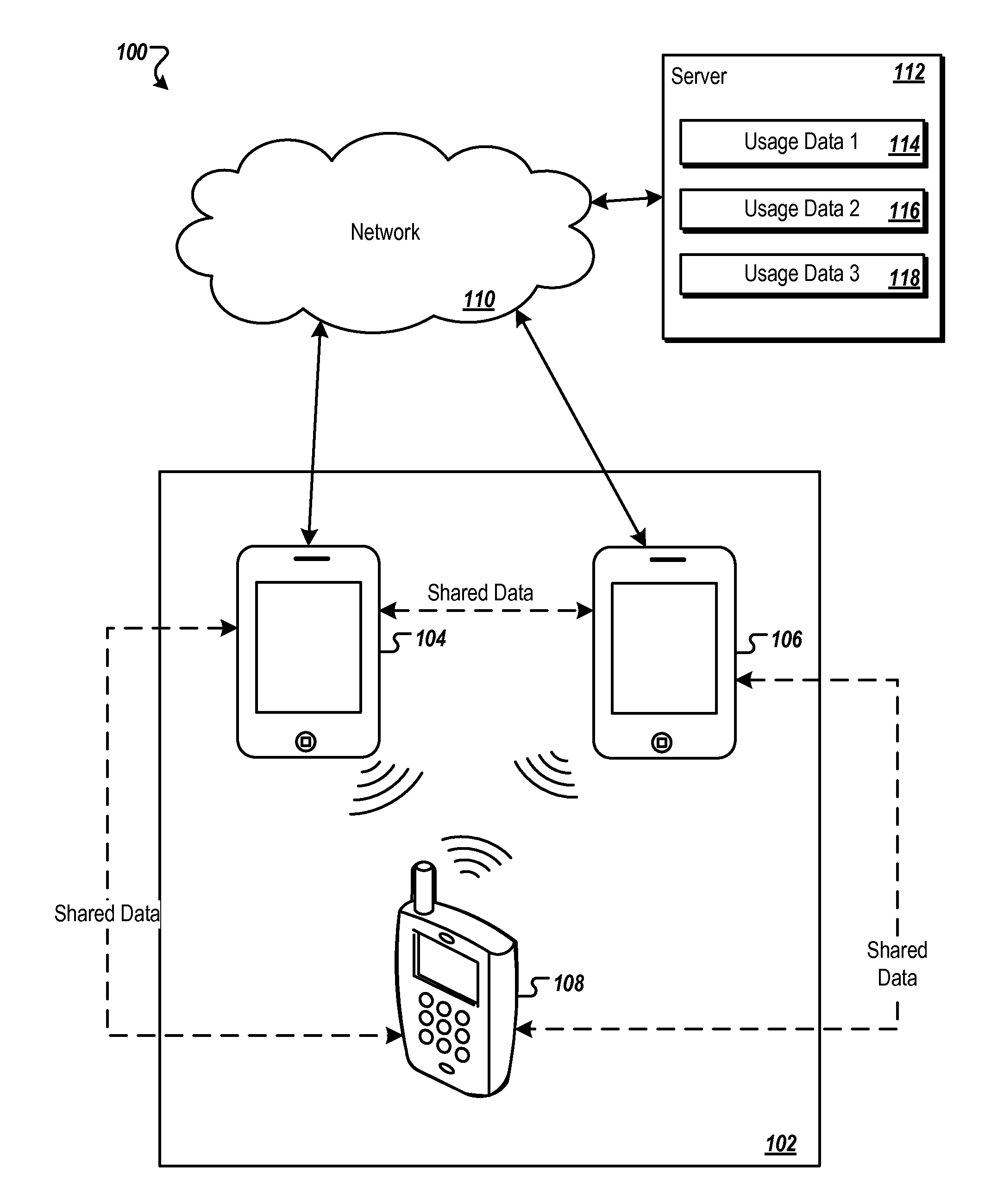 Ad hoc networking based on content and location