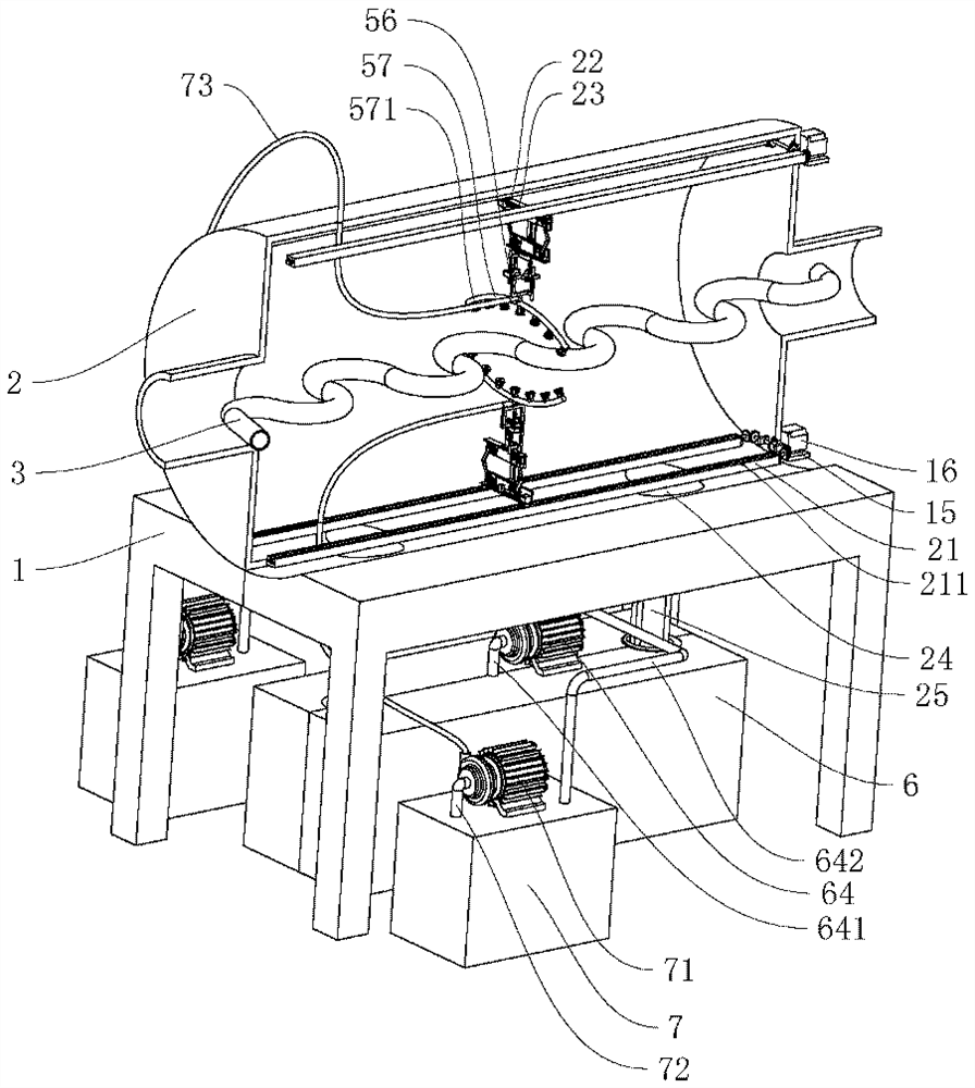 Energy-saving and efficient ash removal device of waste heat boiler