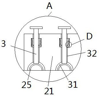 A tile paving device for home decoration