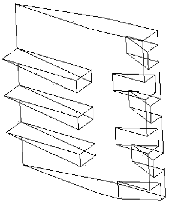 Fuel supporting plate for improving non-premixed combustion of RBCC (rocket-based combined cycle) bimodal combustion chamber