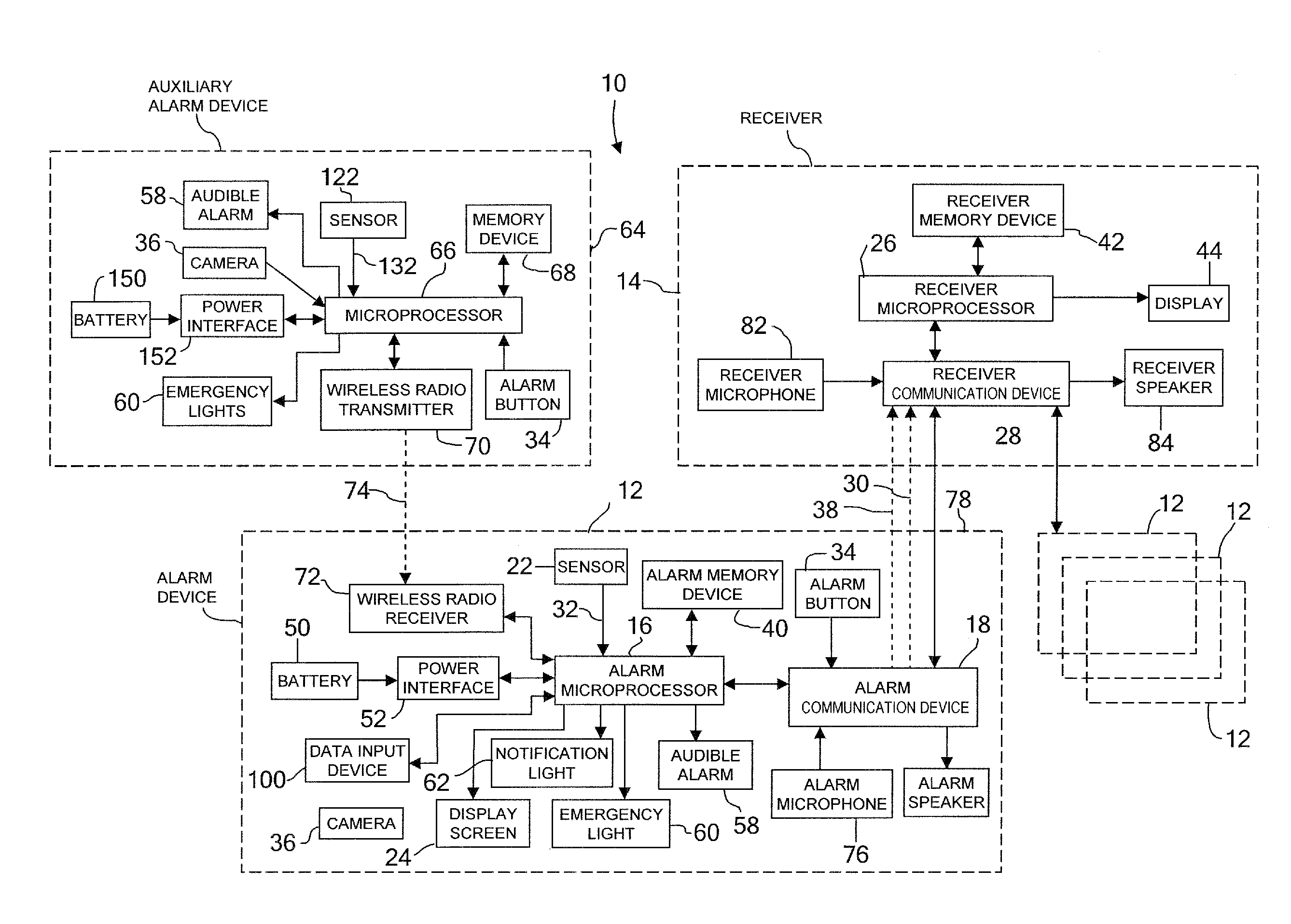 Automated computerized alarm system