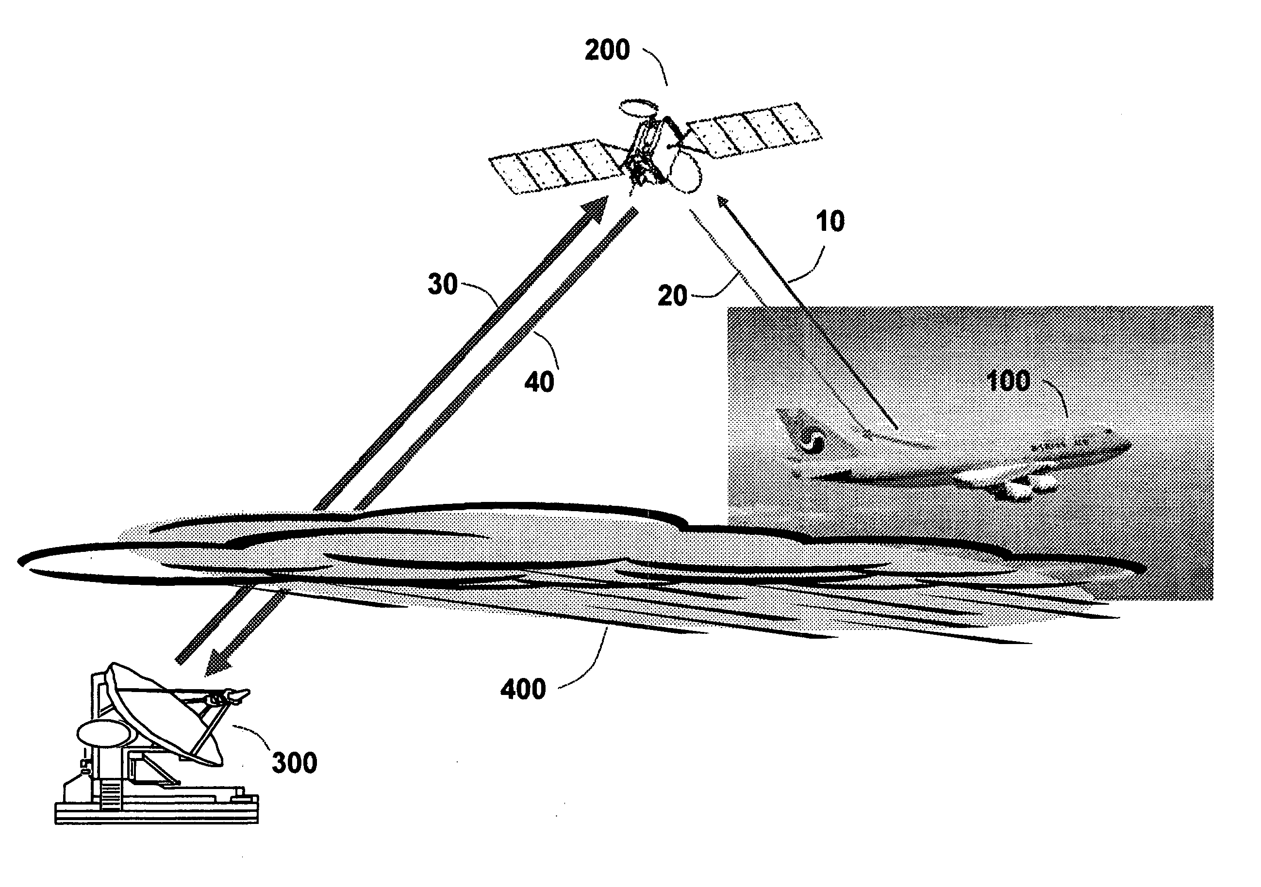 Aeronautical broadcast and communication system