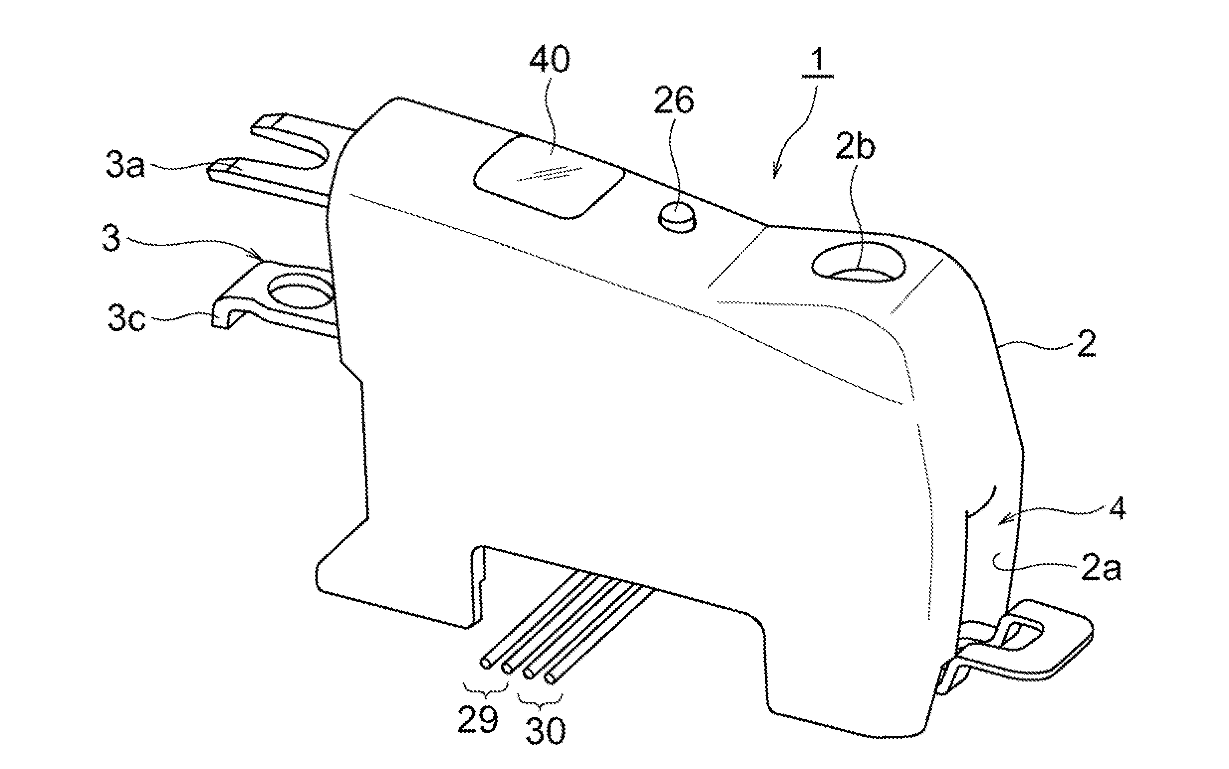 Lightning surge detector, surge protective device, and management system for surge protective device