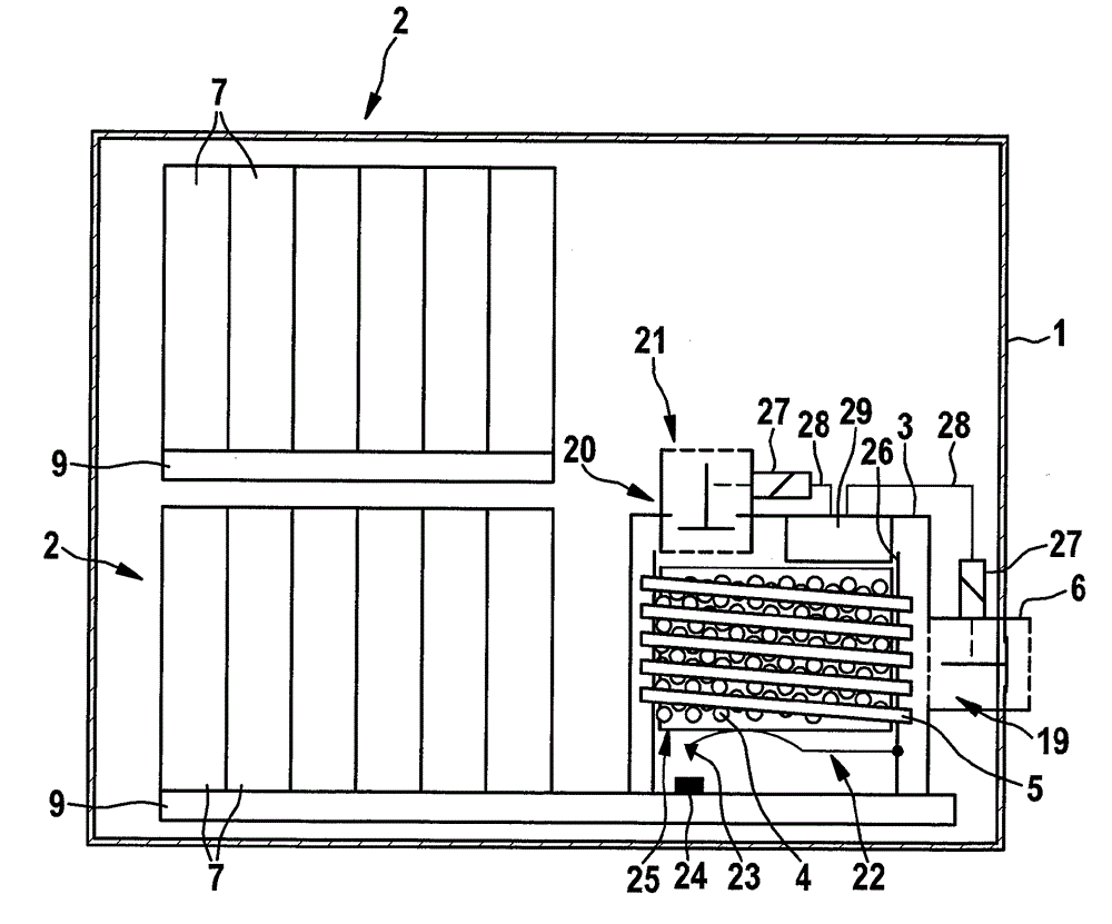 Housing used for at least a battery module or battery system, and battery pack with a housing surrounding battery system