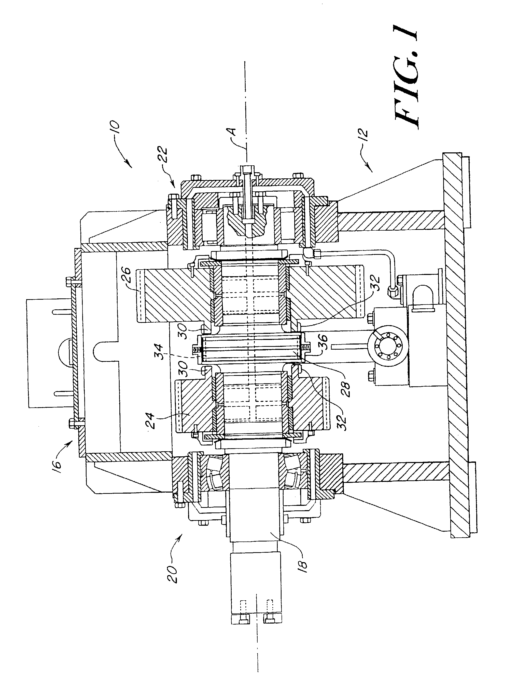 Journal bearing and thrust pad assembly