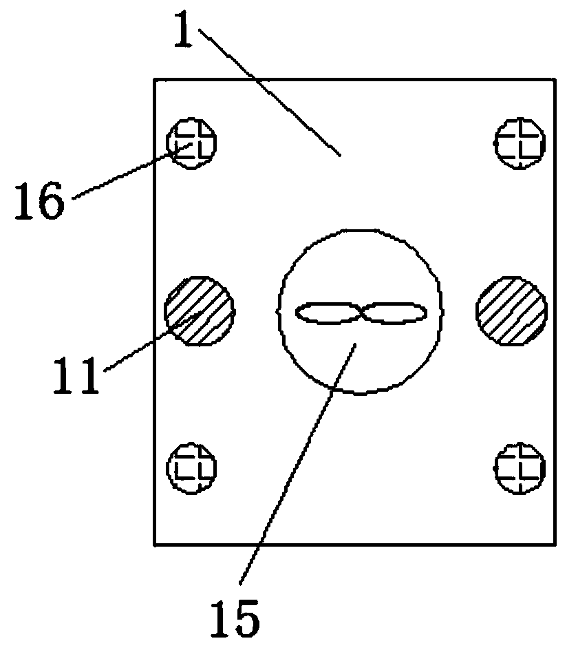 Damping base for motor