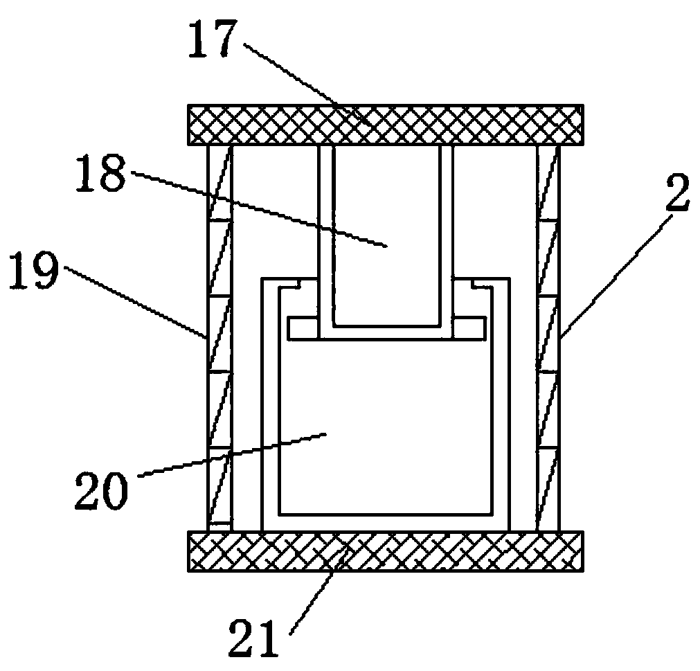 Damping base for motor