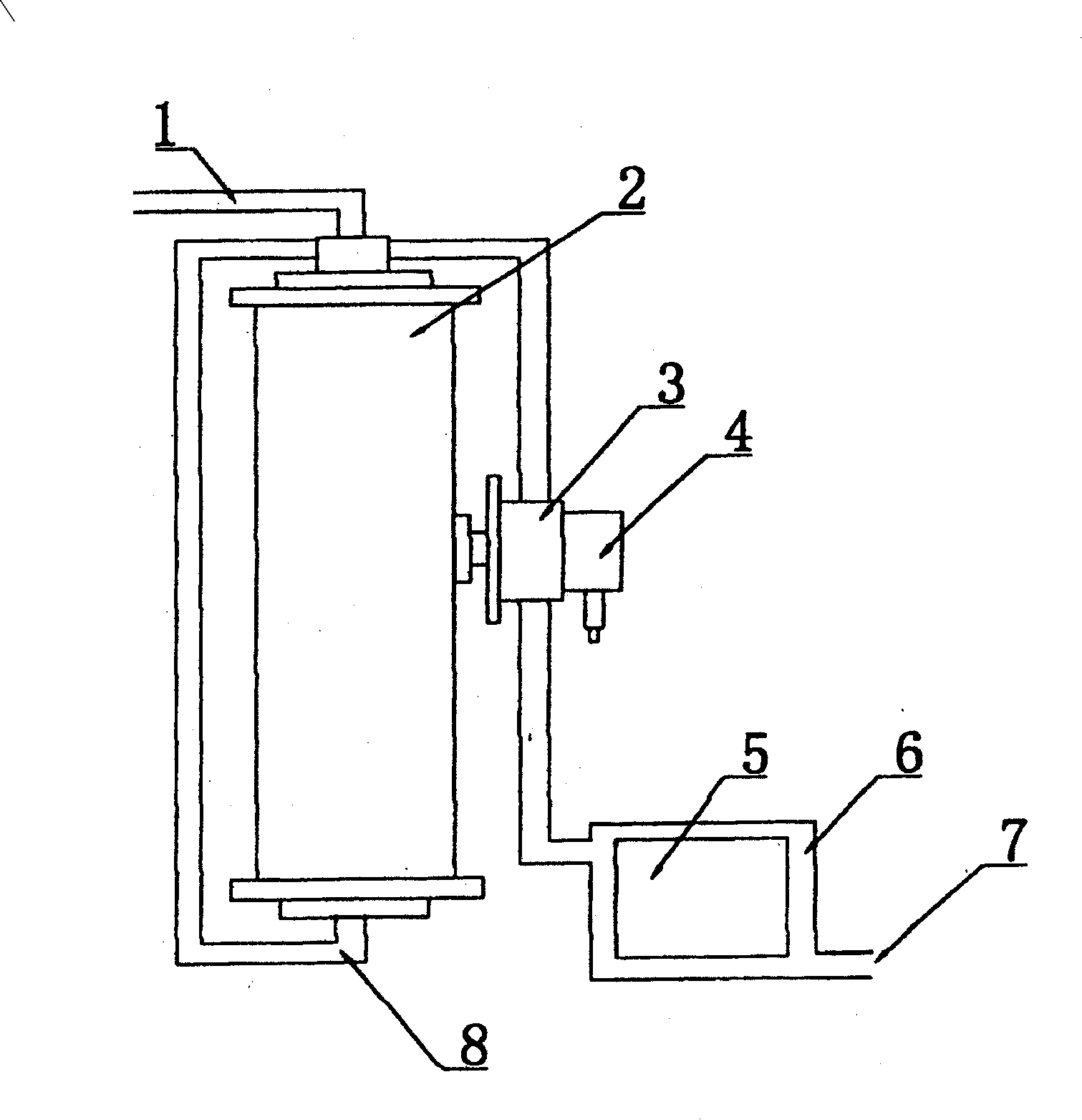 Energy-storing microwave water heater