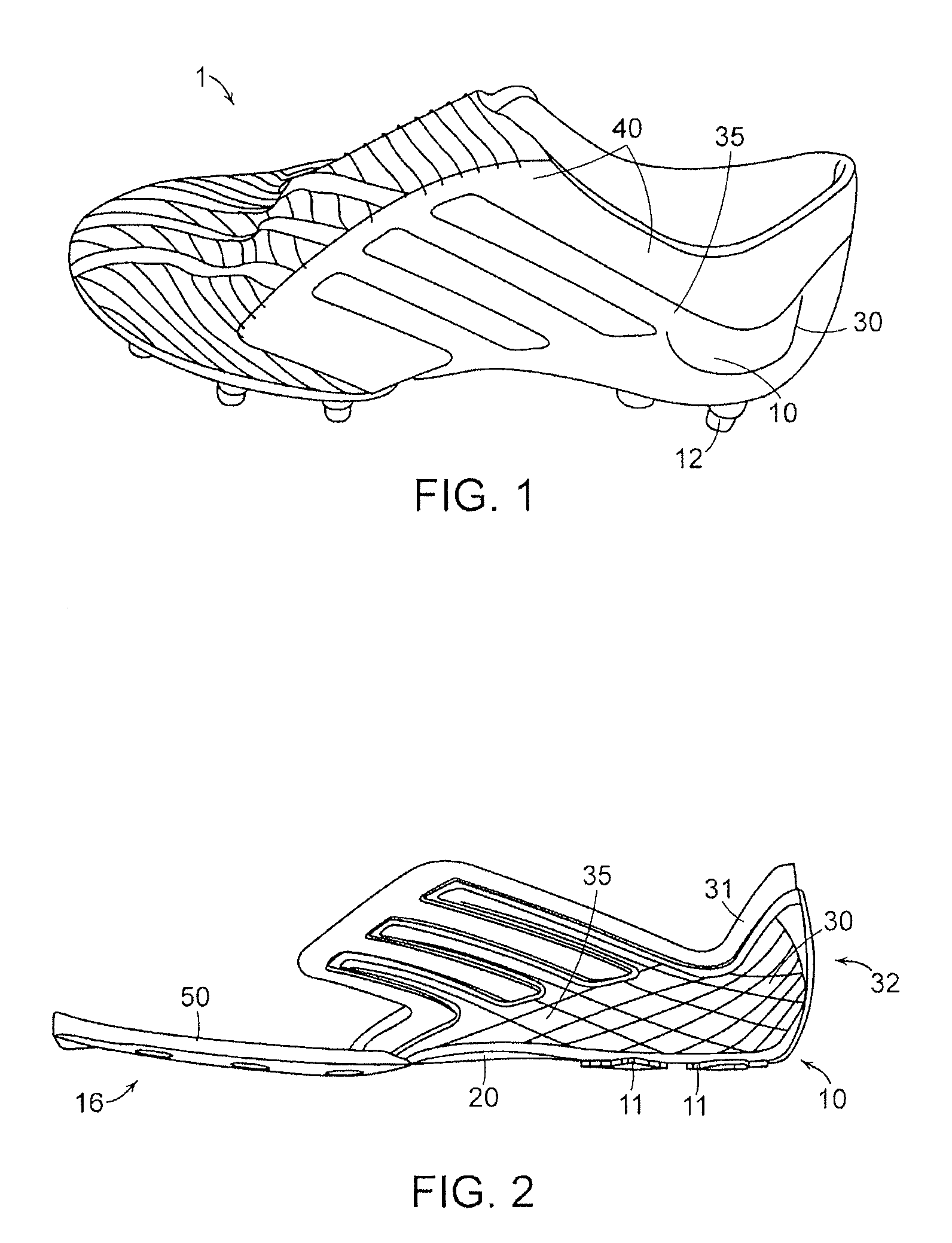 Sole element for a shoe