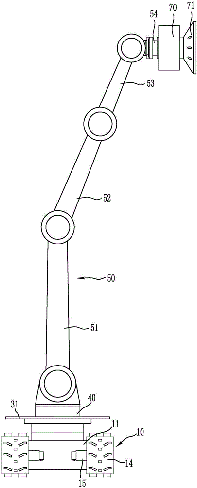 Intelligent robot for architectural ornament