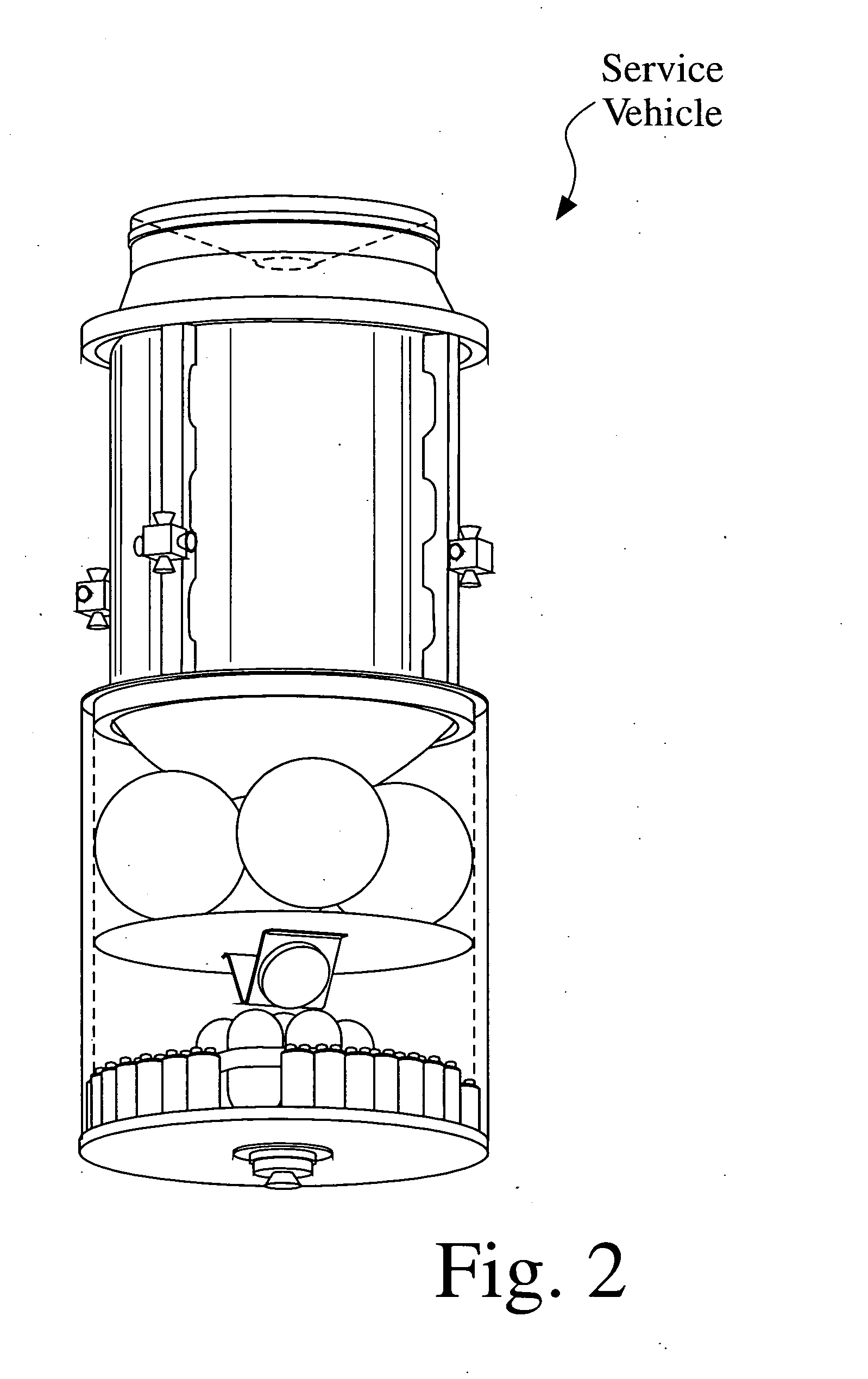 In orbit space transportation & recovery system