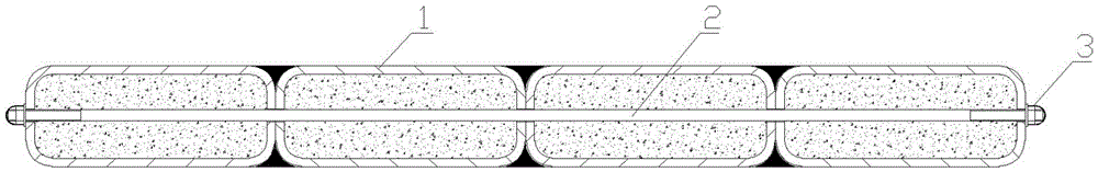 Steel-concrete multi-chamber beam-slab floor and its processing technology