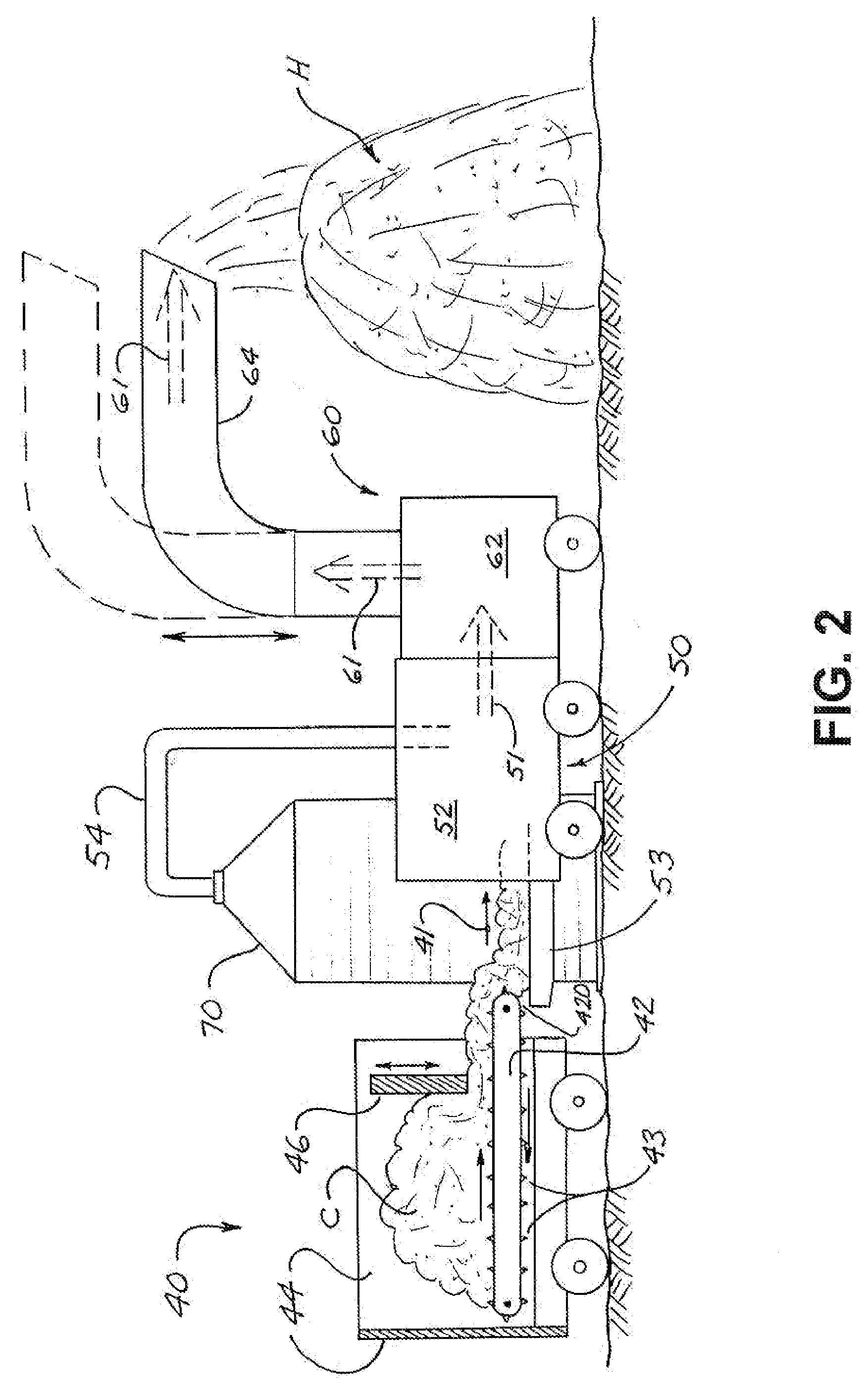 Crop processing method and apparatus