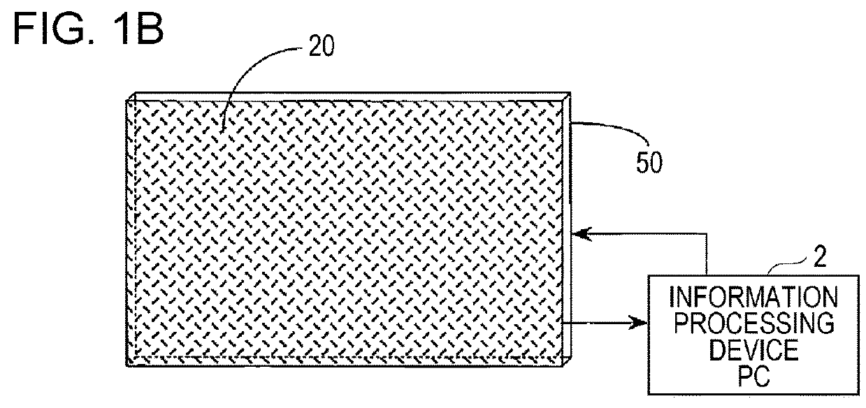 Display apparatus with input function