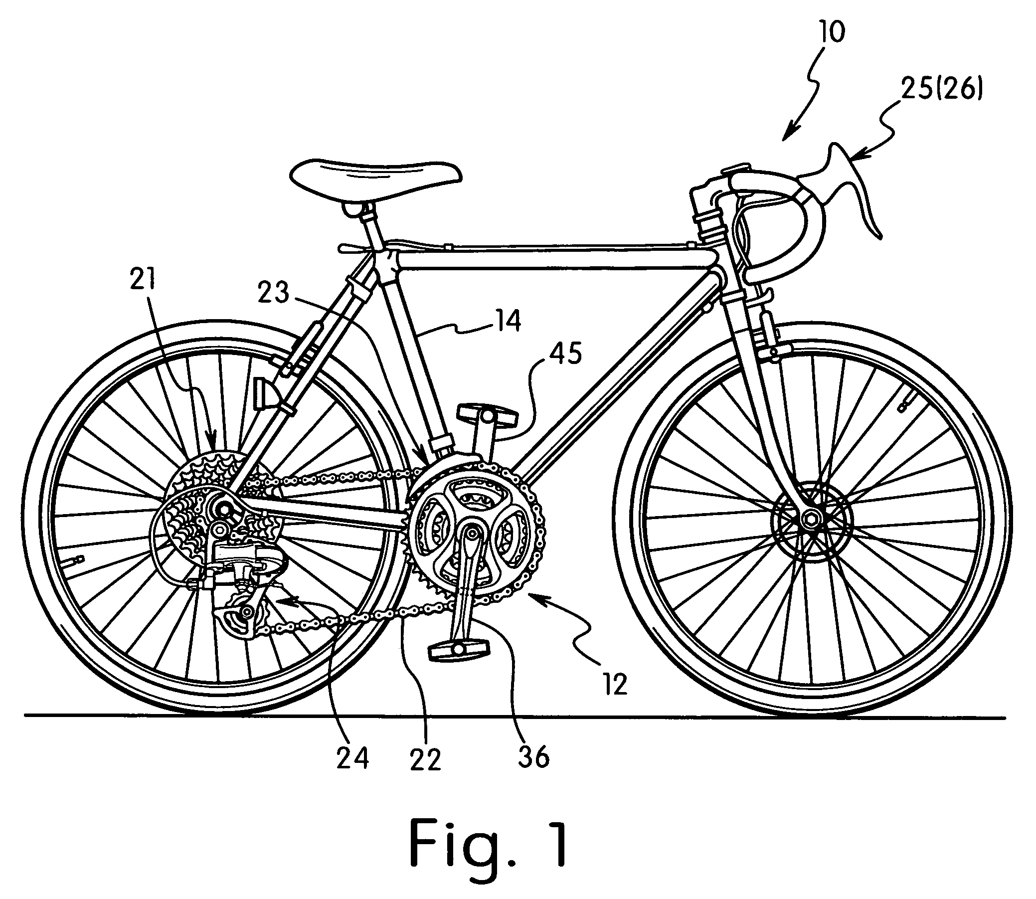 Bicycle chain wheel assembly