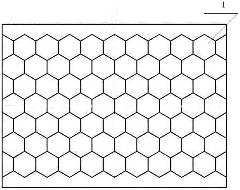 Lubricating and sealing method of hexagonal bionic texture of reciprocating column casing structure