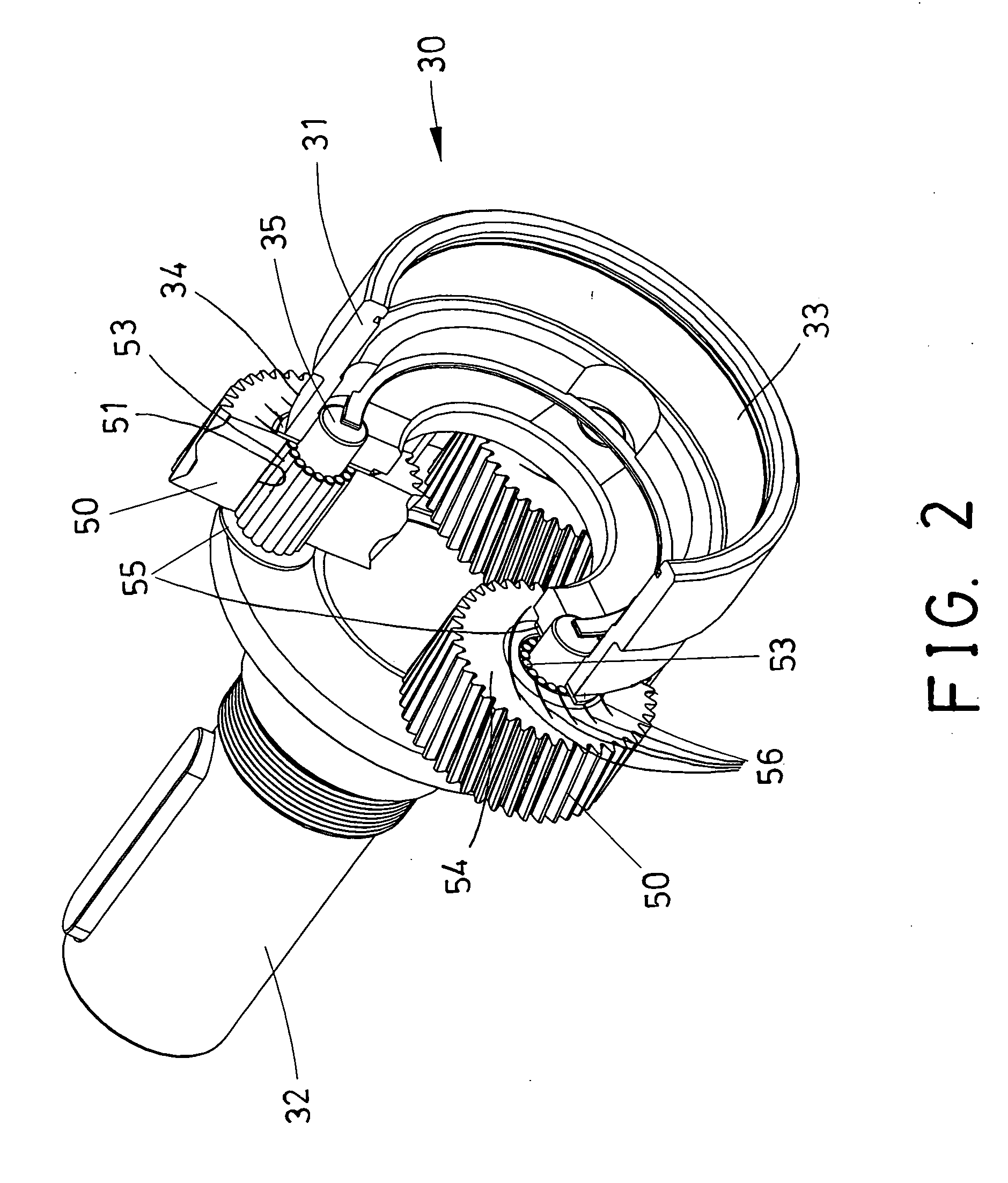 Planetary gear device for reduction gearing