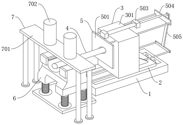 High-strength wear-resistant hydraulic oil cylinder block forging device and forging method thereof