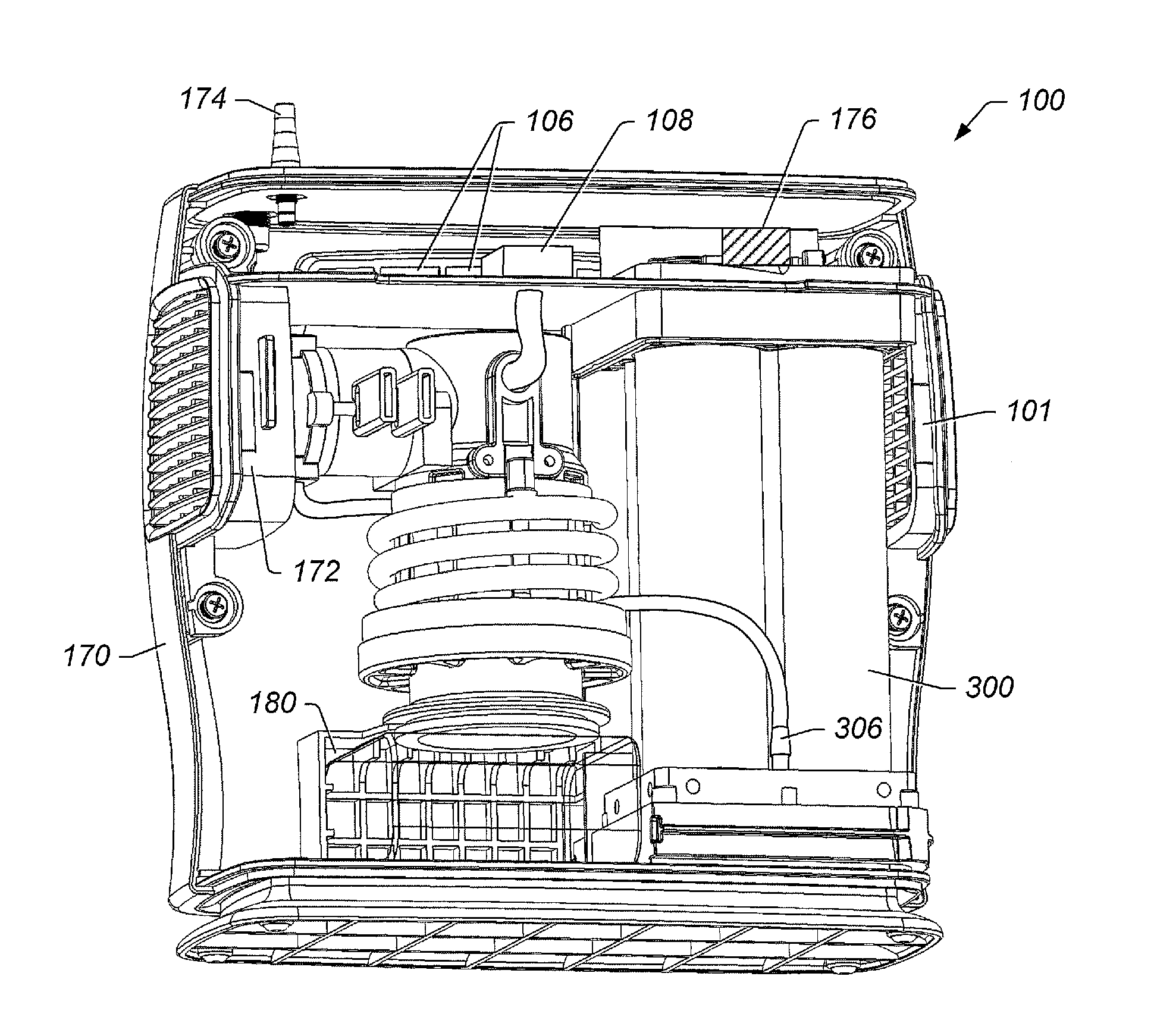 Power management systems and methods for use in an oxygen concentrator