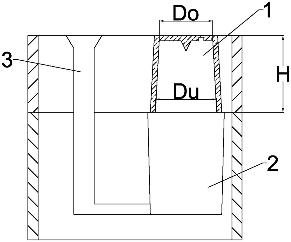 Organic silicon slag exothermic and insulating riser sleeve and preparation method thereof