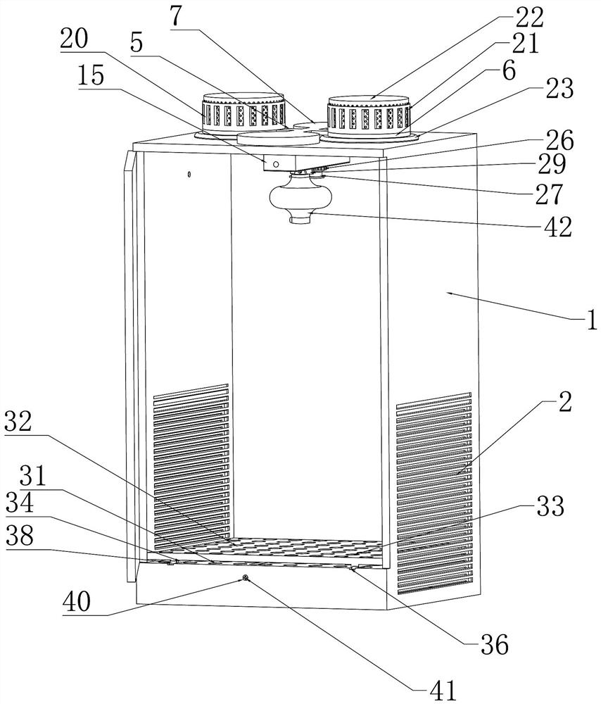 An intelligent detection and fire protection device for electrical equipment