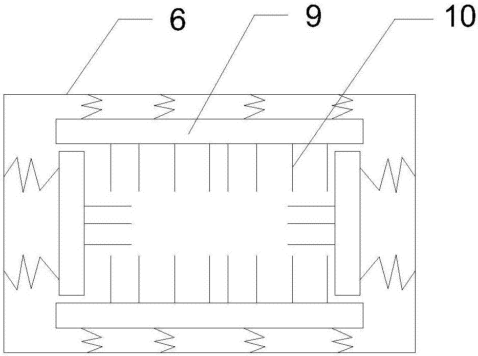 High-efficiency cleaning device for mechanical parts