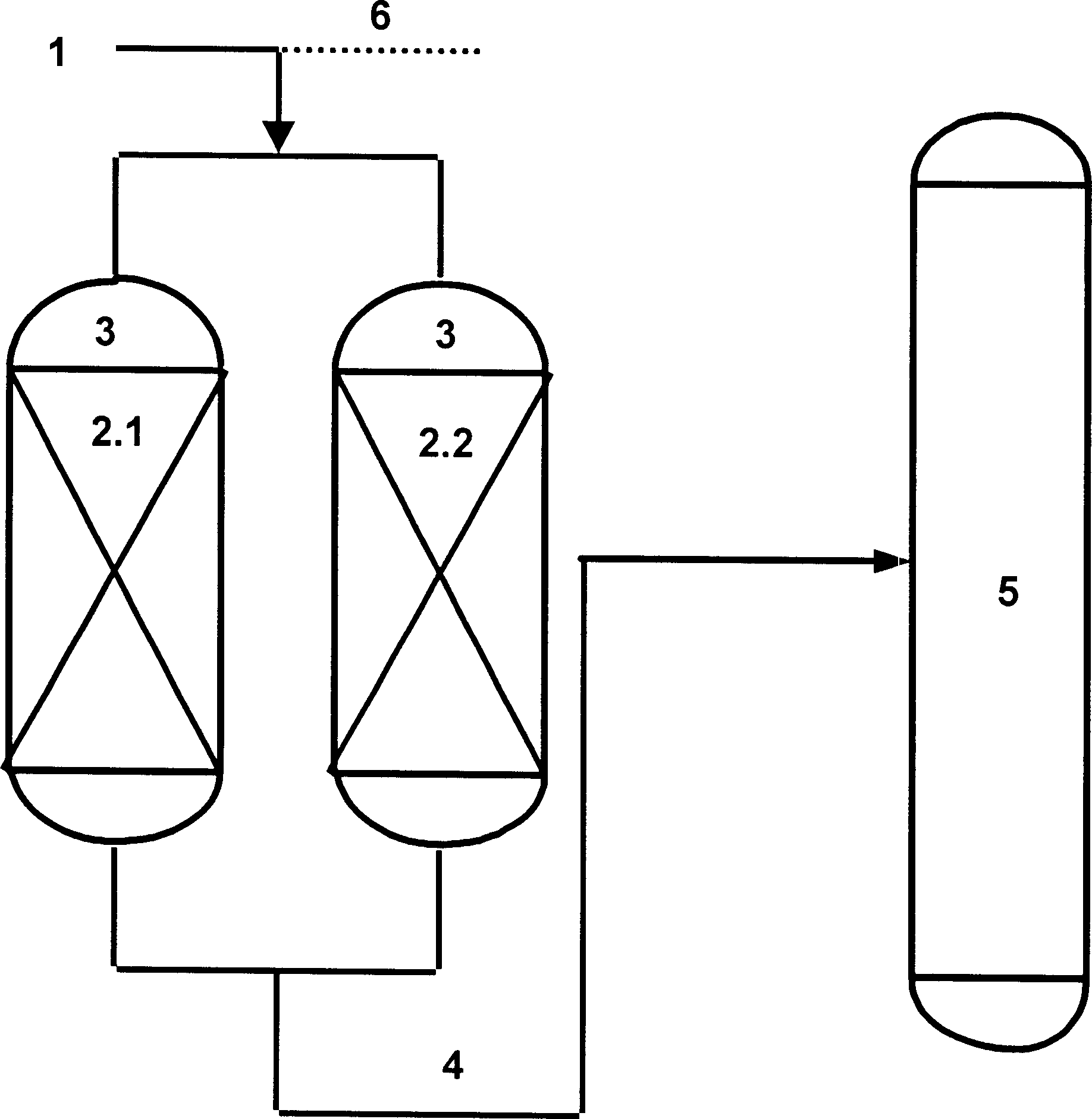 Catalytic conversion method for reducing olefine, sulfur and nitrogen contents in gasoline