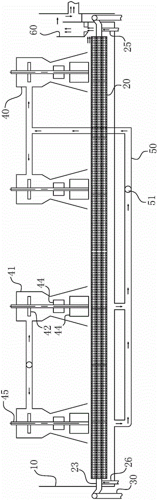 Swinging-stirring flotation equipment with self-slurry-mixing function