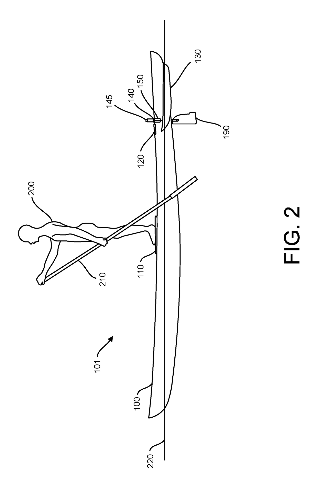 Standup paddle outrigger watercraft