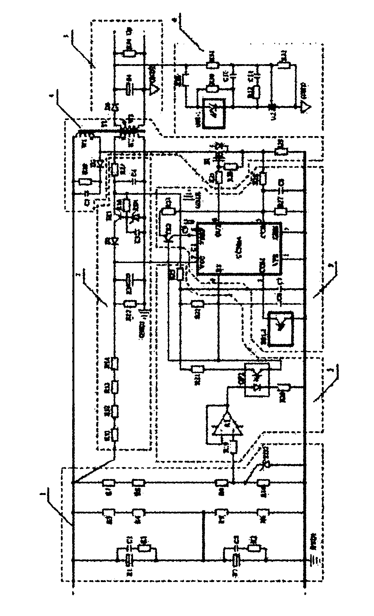 Switching power supply with single-stage high wide input voltage