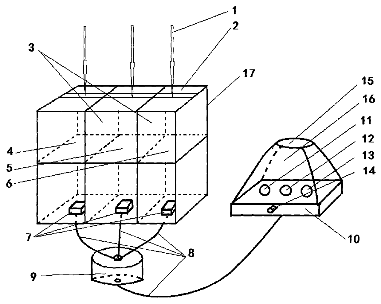 LED optimal lighting effect algorithm module based on light distribution principle