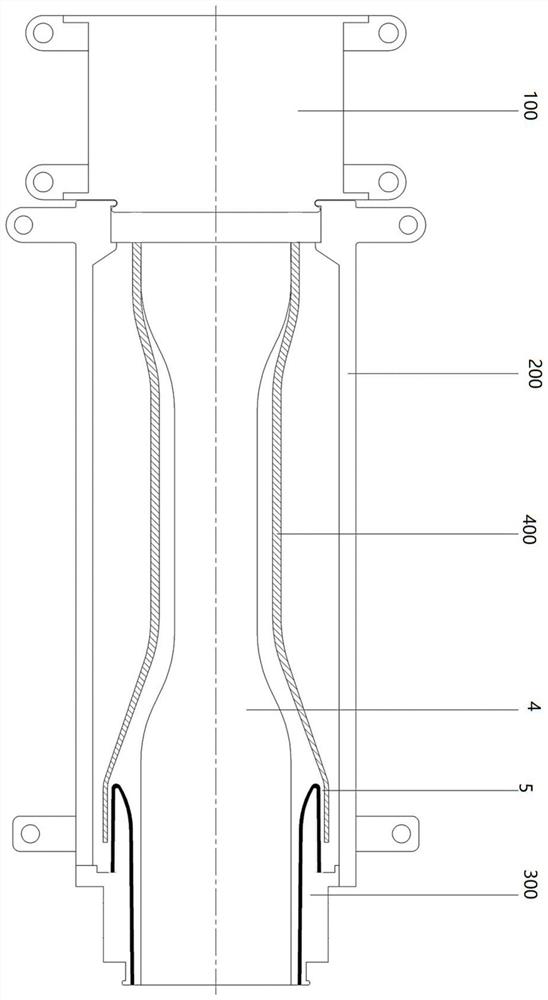 500kV and below single-core cross-linked power cable insulation joint and manufacturing process thereof