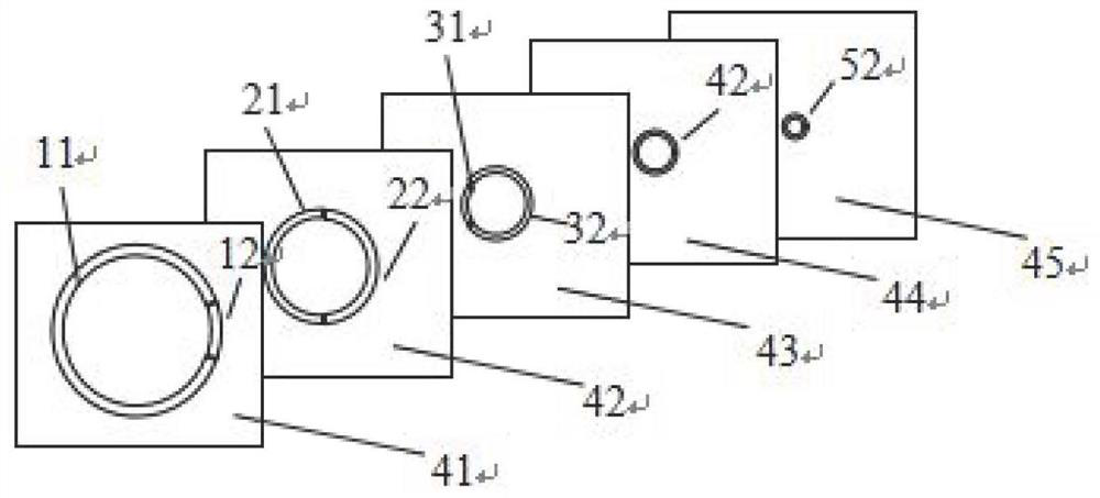 A plasma mass spectrometry ion focusing deflection sampling interface and working mode