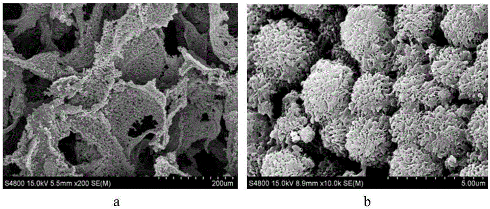 Method for preparing hierarchical pore carbonic oxide microsphere material