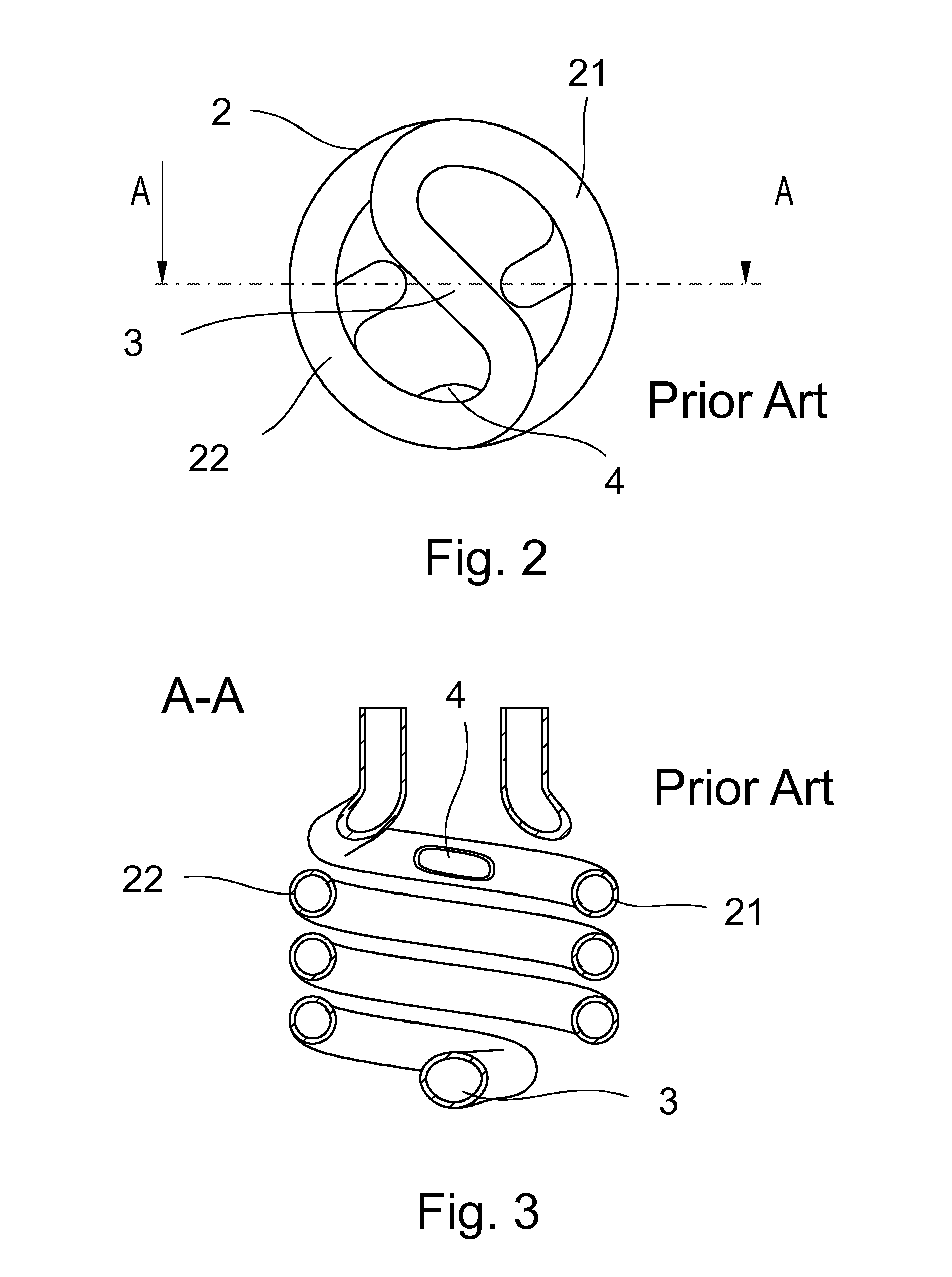 Discharge tube and lamp with cooling chambers and improved luminance