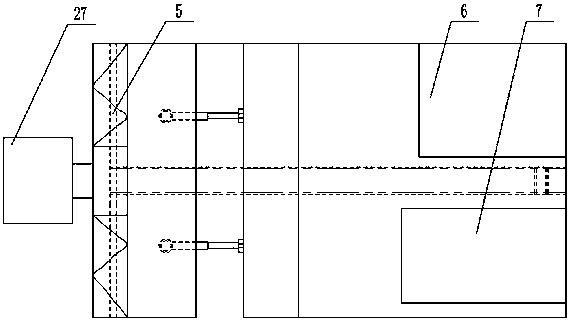 Crawler-type spiral roller coal collecting mechanism