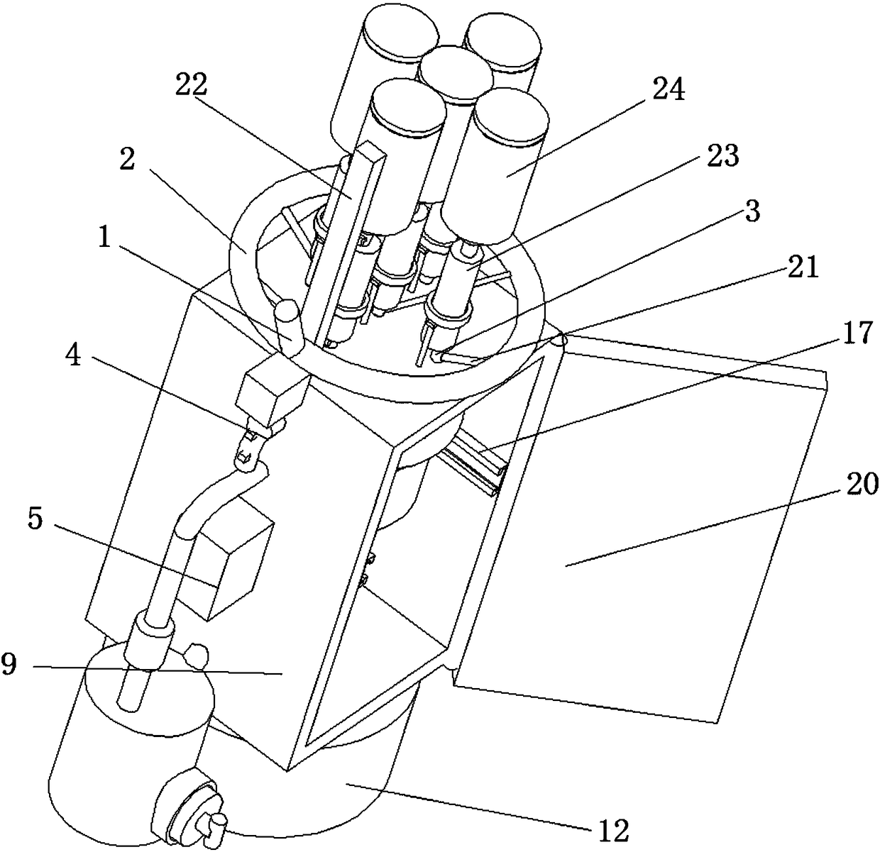 Food material preprocessor with washing function