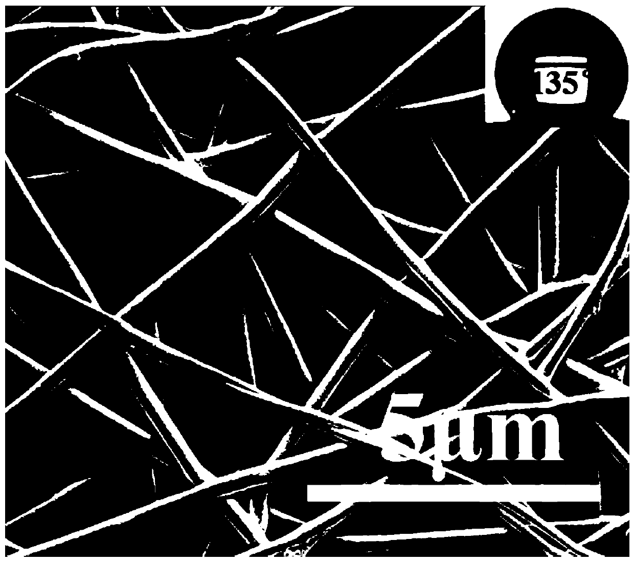 Super-hydrophilic self-cleaning oil-water separation membrane as well as preparation method and application thereof