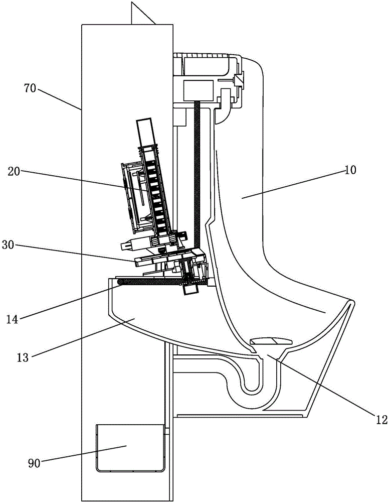 Urine detection device and method