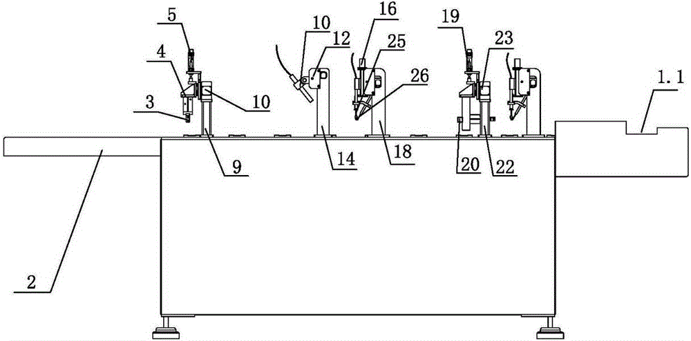 Automatic double-faced cleaning device for magnetic element