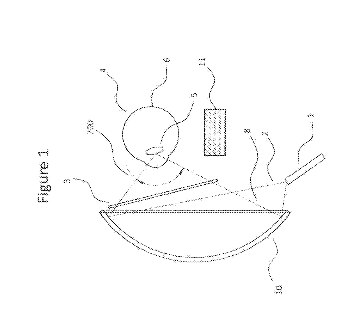 Head mounted display with directional panel illumination unit