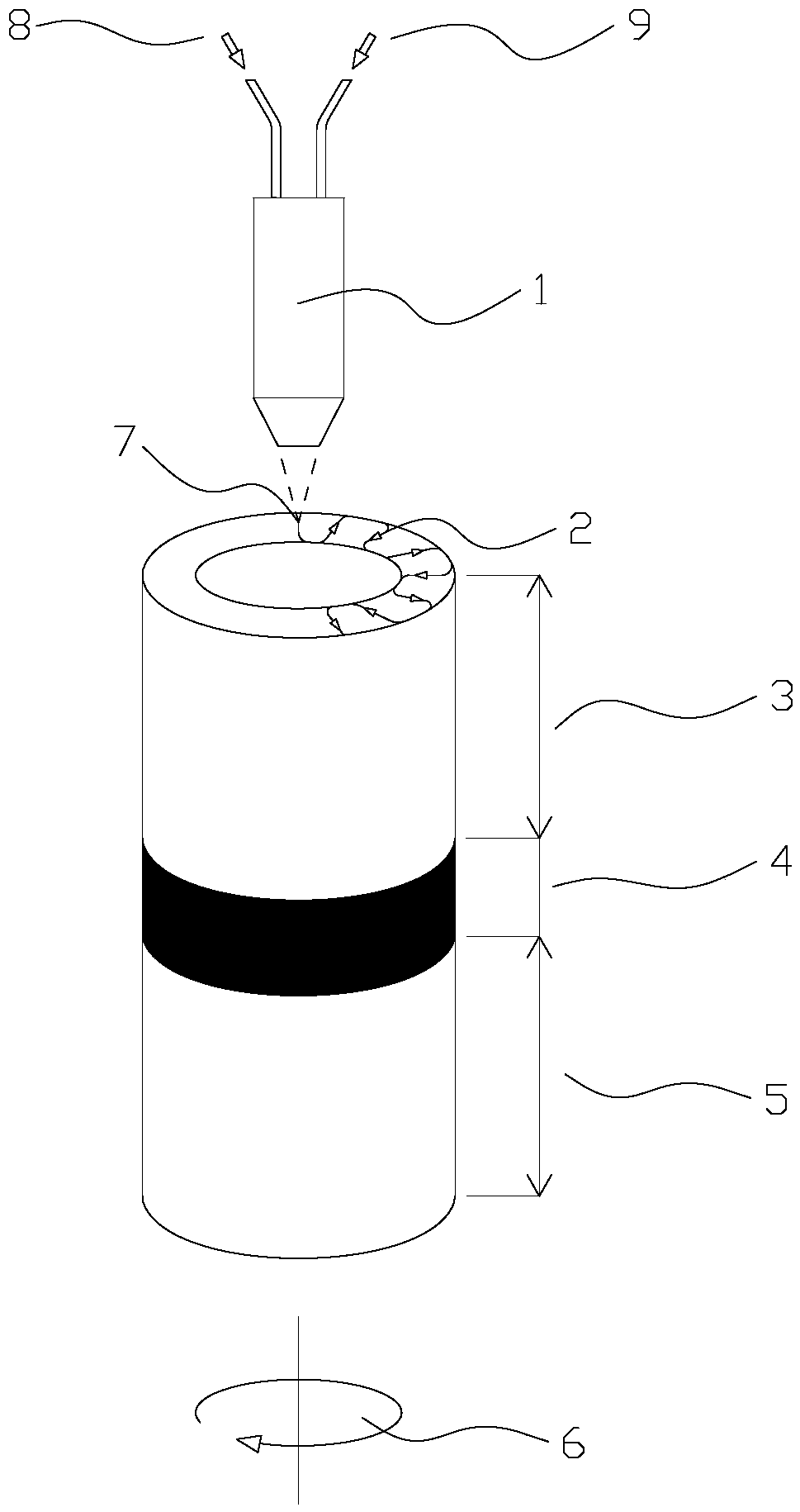 Additive manufacturing method for heterogeneous steel pipe joints