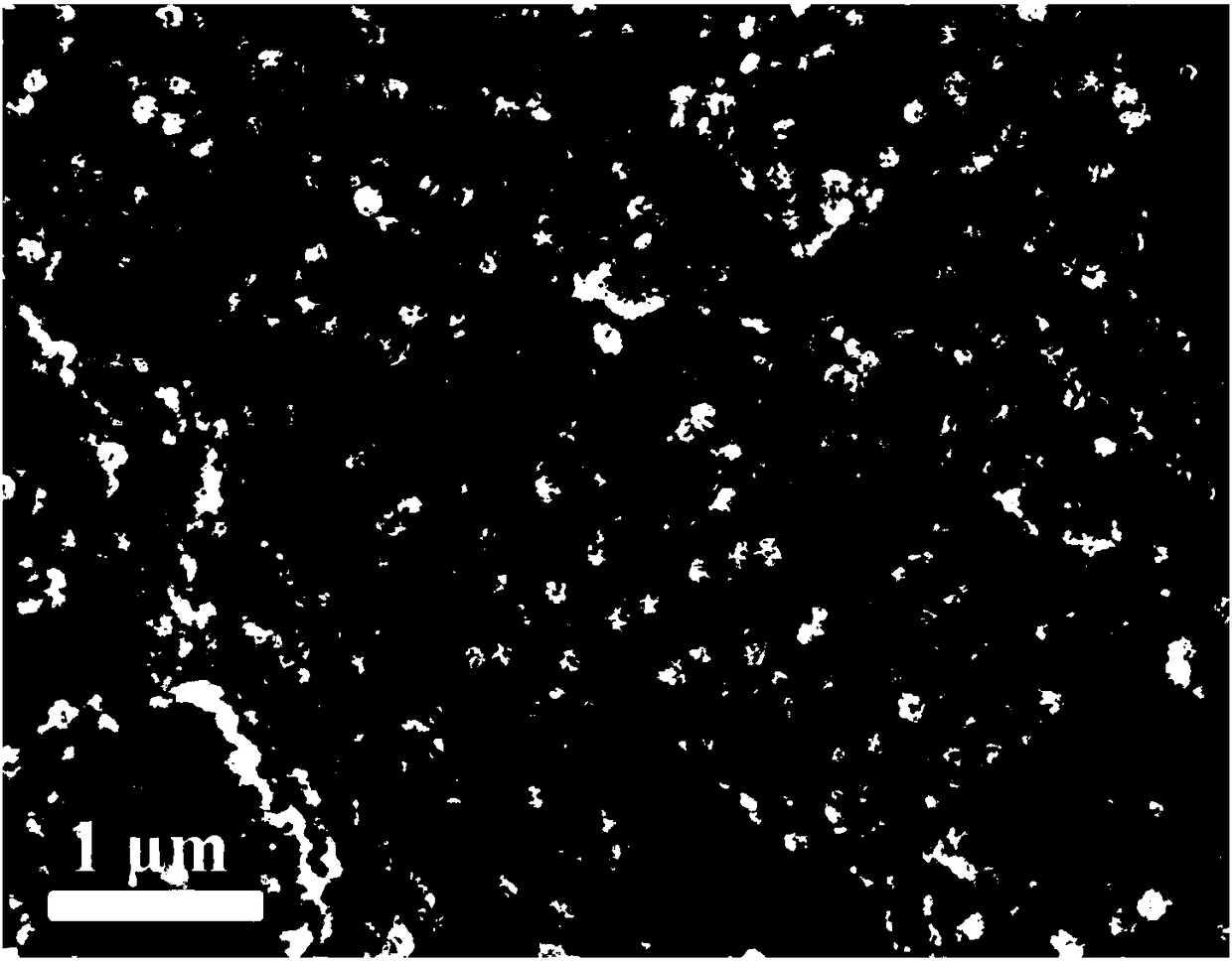 Preparation method for monodisperse porous silicon dioxide ball material