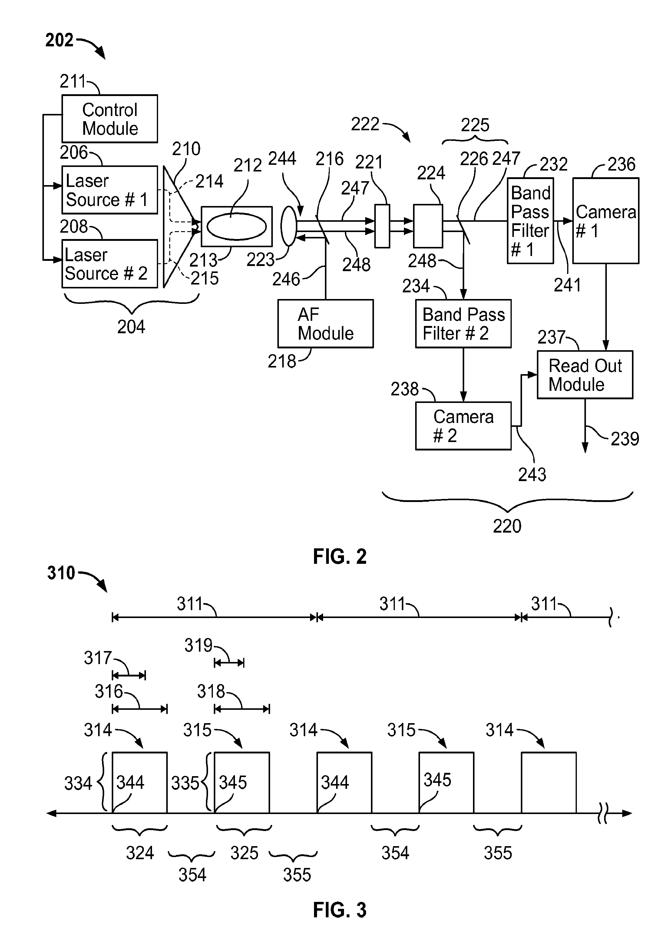 Fluorescence excitation and detection system and method