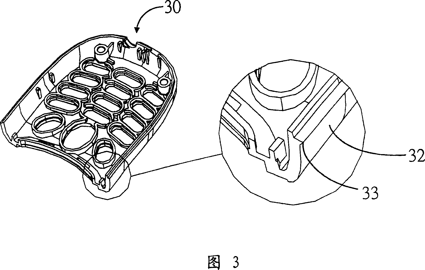 Method for mending excessive polishing of die cavity edge of shot-off forming master die cavity