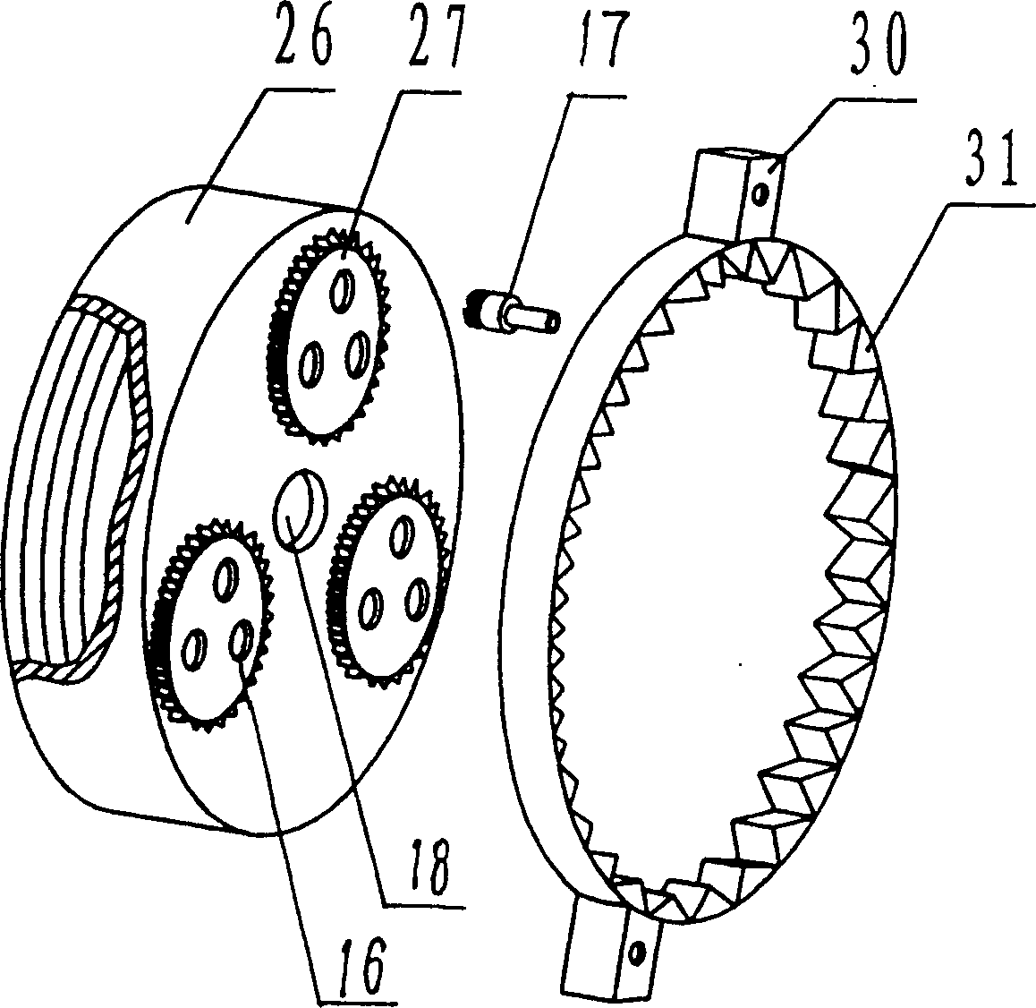 Automatic fried dough twist shaping machine