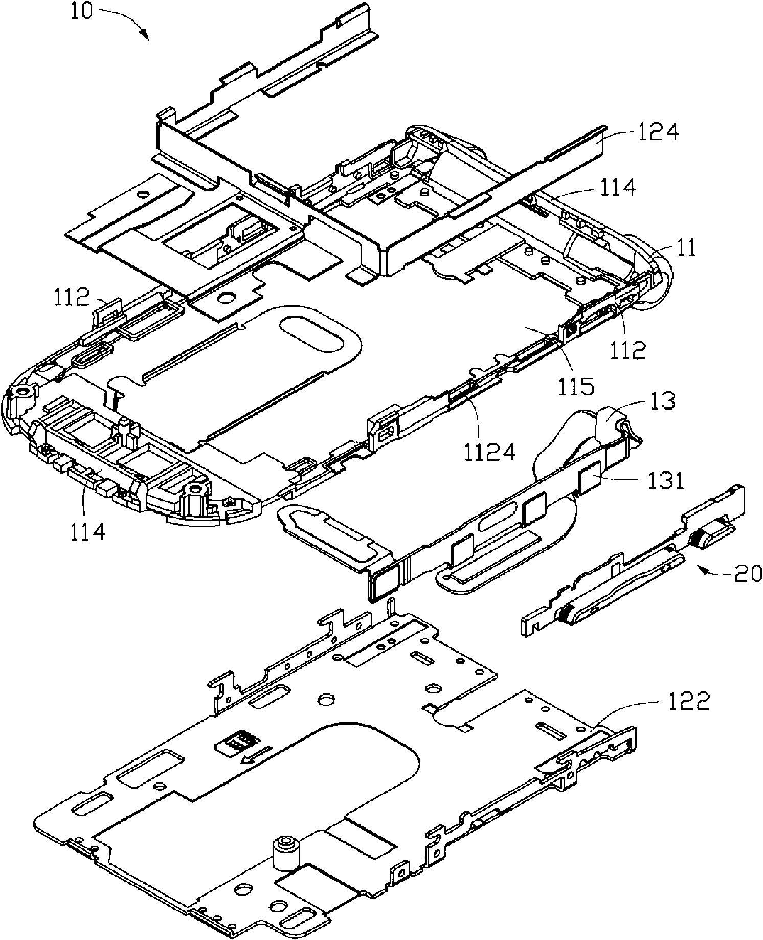 Side key and electronic device applying same