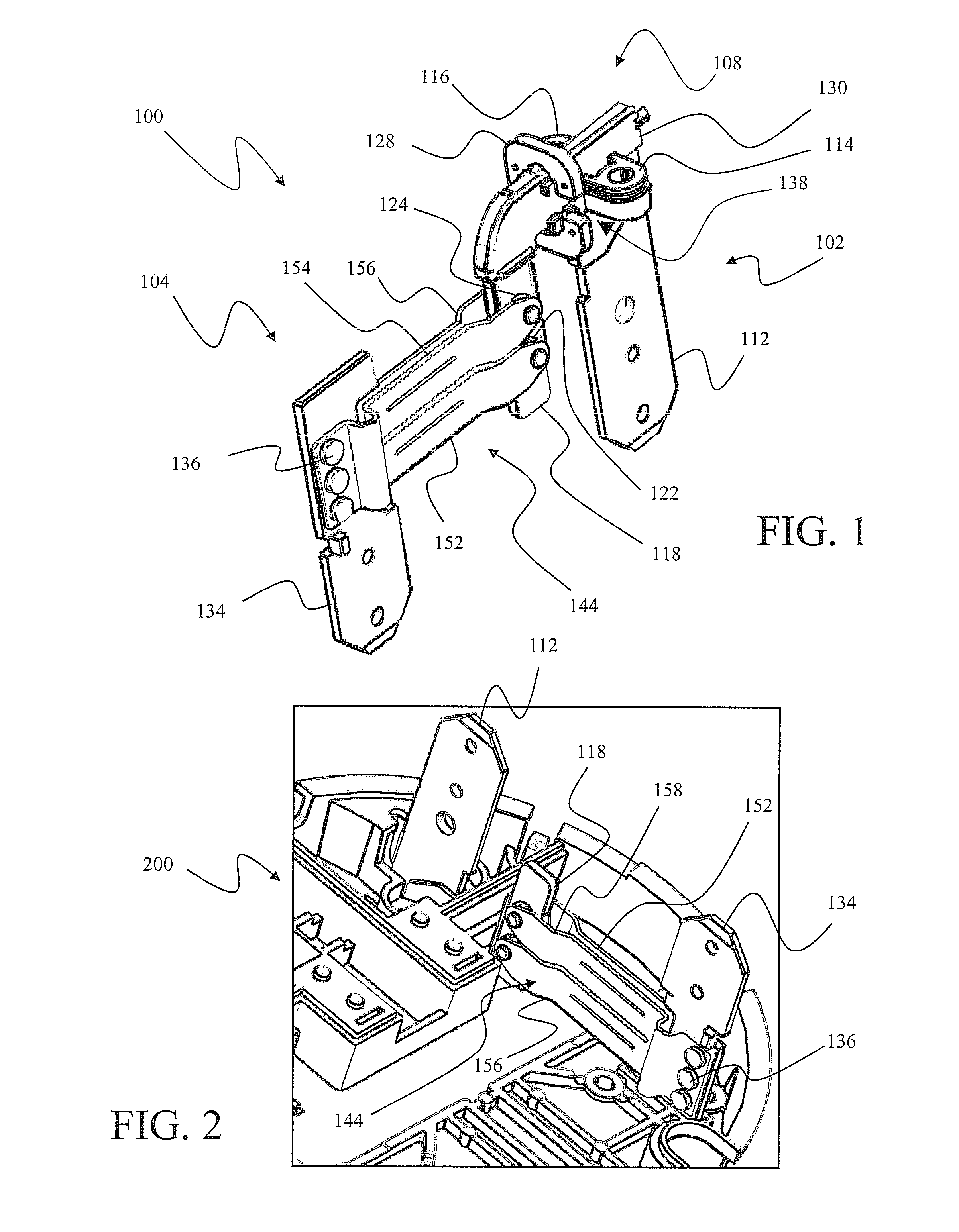 Meter with integrated high current switch