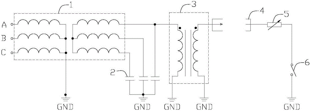 Single-phase arc-grounding simulation device for power distribution network