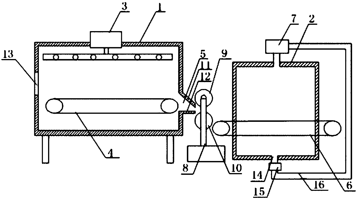 Waxing and drying integrated machine